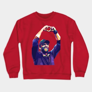 jurgen klopp wpap style Crewneck Sweatshirt